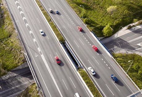 Система мониторинга и управления трафиком на шоссе